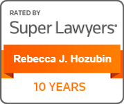Rated By Super Lawyers | Rebecca J. Hozubin | 10 Years
